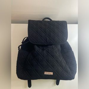 Black Medium Vera Bradley Backpack